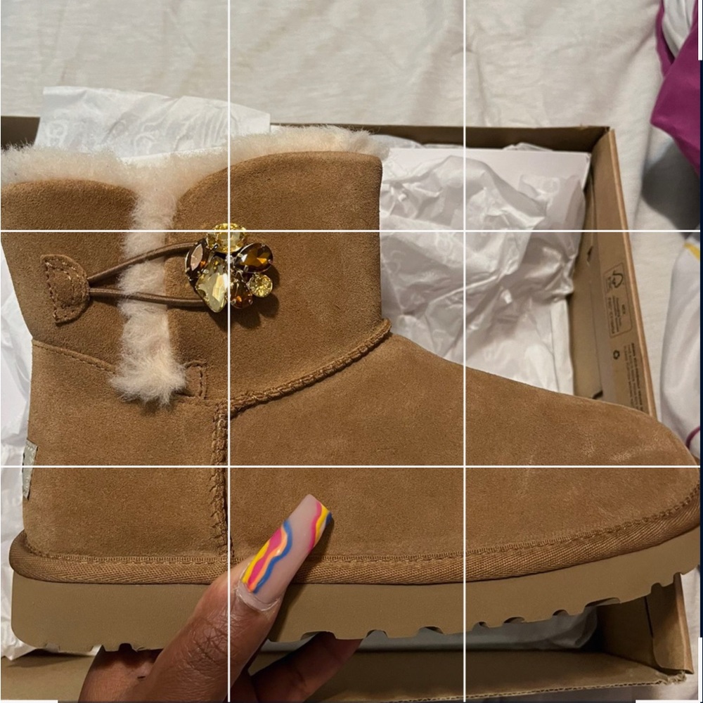 Mini Bailey gem Ugg boots